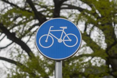 Знак велосипедной дорожки
